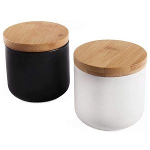 New Black and White Salt and Pepper Cellars